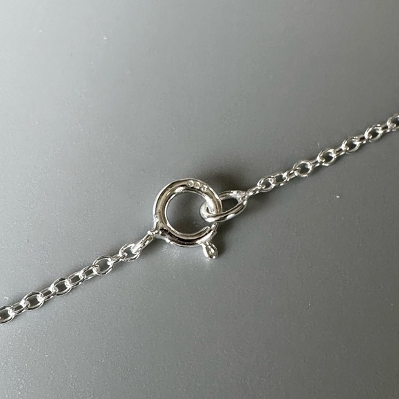 Sterling Silver Heart Necklace - Picture 6 of 10